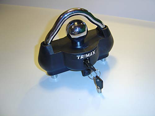 Trimax UMAX100 Premium Universal Dual Purpose Coupler Lock , Black