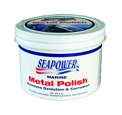 Seapower SMPO-8 Marine Metal Polish and Scratch Remover - 8 oz.