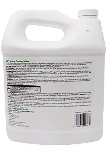 3M Marine Restorer and Wax (1 Gallon)