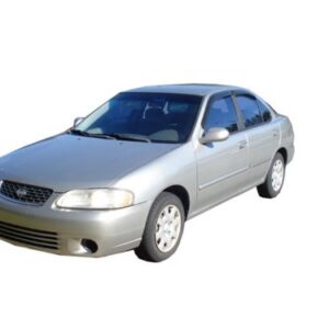 Auto Ventshade [AVS] Ventvisor / Rain Guards | Outside Mount, Smoke Color, 4 pc | 94227 | Fits 2000 - 2006 Nissan Sentra Sedan