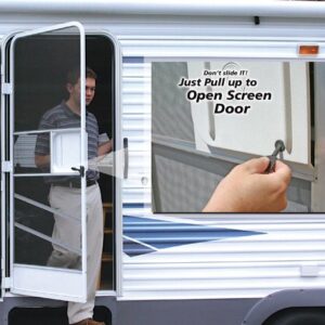 Camco 43953 RV Screen Door Opener , Black