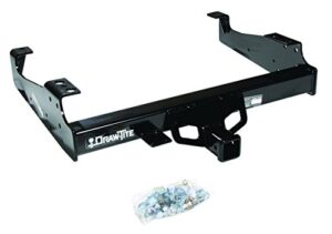 draw-tite 41547 class 4 trailer hitch, 2-inch receiver, black, compatable with 1999-2000 ford f-350 super duty, 1999-2022 ford f-450 super duty, 1999-2022 ford f-550 super duty