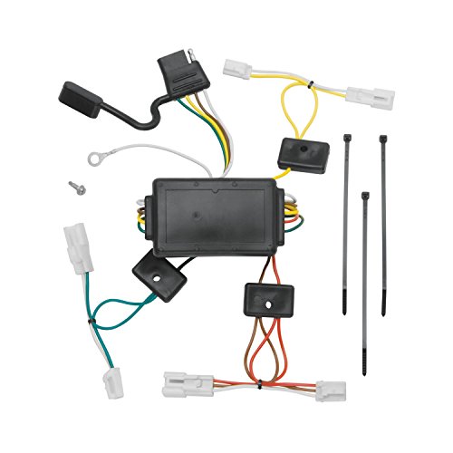 Tekonsha 118458 T-One® T-Connector Harness, 4-Way Flat, w/Circuit Protected Converter, Compatable with 2003-2008 Pontiac Vibe