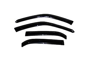 Auto Ventshade [AVS] Ventvisor / Rain Guards | Outside Mount, Smoke Color, 2 pc | 92607 | Fits 2002 - 2008 Dodge RAM 1500 Standard Cab, 2003 - 2009 Dodge RAM 2500/3500 Standard Cab