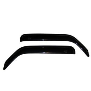 Auto Ventshade [AVS] Ventvisor / Rain Guards | Outside Mount, Smoke Color, 2 pc | 92416 | Fits 1999 - 2003 Dodge Ram Van 1500/2500/3500, 1995-1998 Dodge B1500 w/o Vent Windows