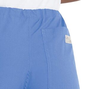 Urbane Essentials 9502 Relaxed Drawstring Pant,Ceil Blue,Medium Tall