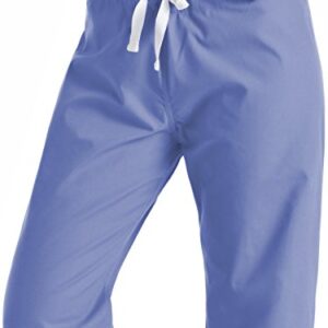 Urbane Essentials 9502 Relaxed Drawstring Pant,Ceil Blue,Medium Tall