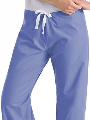 Urbane Essentials 9502 Relaxed Drawstring Pant,Ceil Blue,Medium Tall