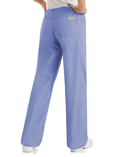 Urbane Essentials 9502 Relaxed Drawstring Pant,Ceil Blue,Medium Tall