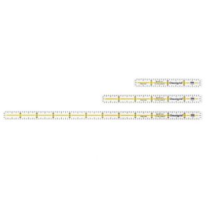 omnigrid 4-6-12-inch marking ruler trio