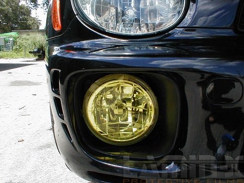 Lamin-x Custom Fit Yellow Fog Light Covers For Toyota Tacoma (05-11)