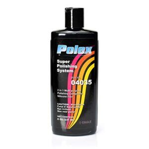 eagle polex super polishing system, 8 oz. 1-step polishing compound