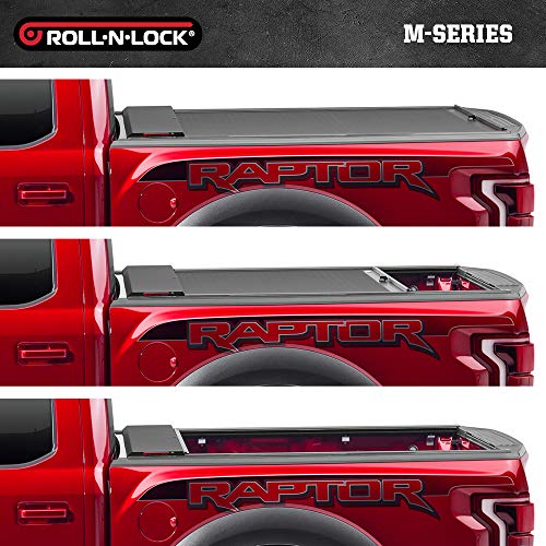 Roll N Lock M-Series Retractable Truck Bed Tonneau Cover | LG207M | Fits 2007 - 2013, 2014 HD Chevy/GMC Silverado/Sierra 6' 7" Bed (78.8")