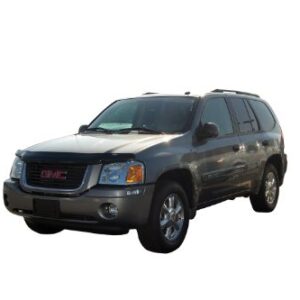 Auto Ventshade [AVS] Bugflector II Hood Shield for 2002 - 2009 GMC Envoy, 2003 - 2008 Isuzu Ascender | High Profile, Smoke, 1 pc. | 25226