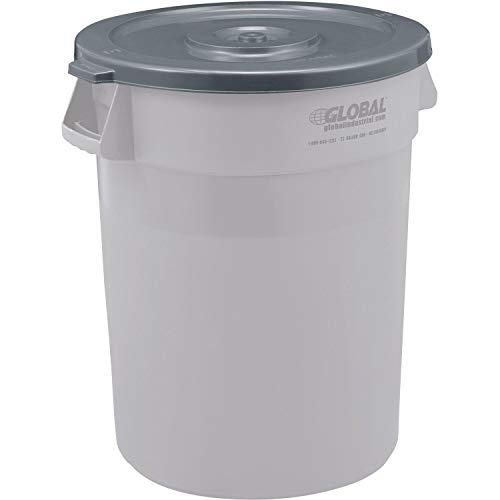 Trash Container Lid for 20 Gallon Can, 19-7/8" Dia,