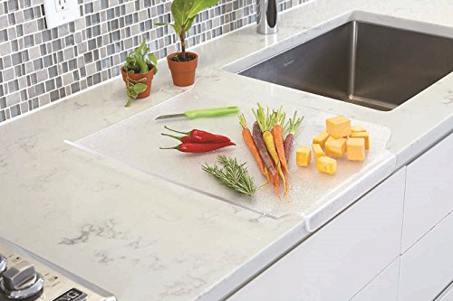 Better Houseware Multi Purpose Drain Board and Cutting Board - Frosted