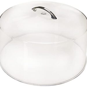 Winco, Clear CKS-13C Round Acrylic Cake Stand Cover, 12-Inch, 1 Pack
