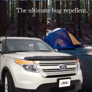 Auto Ventshade [AVS] Bugflector II / Hood Shield | High Profile, Dark Smoke | 25006 | 2001 - 2005 Ford Explorer, Explorer Sport Trac