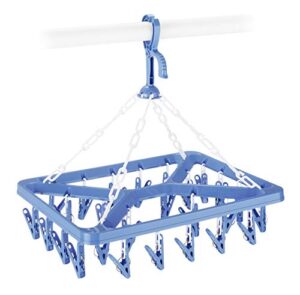 whitmor clip and drip hanger – hanging drying rack – 26 clips