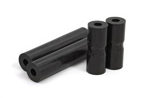 Daystar, Polyurethane Black Rope Rollers For Winch Roller Fairleads, fits most 8k lb to 12.5k lb winches, KU70054BK, Made in America