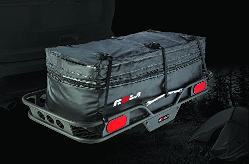 ROLA 59102 Wallaroo Cargo Bag, Rainproof, Expandable Hitch Tray Carrier,Black