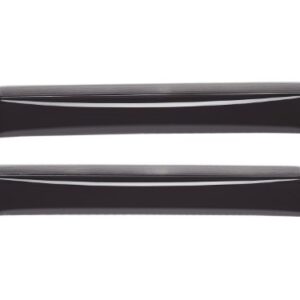 WeatherTech Custom Fit Rear Side Window Deflectors for Ford Expedition, Dark Smoke