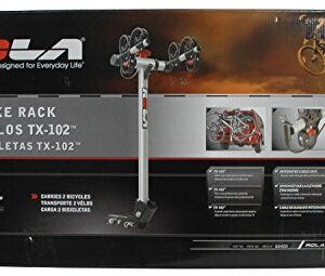 ROLA 59400 TX Hitch Mount 2-Bike Carrier with Tilt & Security