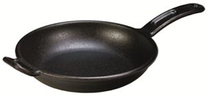 lodge bold 10 inch seasoned cast iron skillet; design-forward cookware