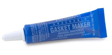 Permatex 51817 6ml Anaerobic Red Gasket Maker Tube Anaerobic with 1.13 Specific Gravity