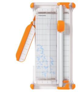 fiskars 12 inch portable rotary paper trimmer (199080)