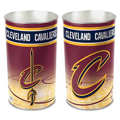 NBA Cleveland Cavaliers 15 Waste Basket, Team Color, One Size