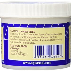 AQUA SEAL Aquaseal Leather Waterproof Cream, 4-Ounce