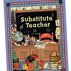 Teacher Created Resources Substitute Teacher Pocket Folder from Susan Winget (4836)