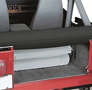 Rampage Soft Top Storage Boot | Vinyl, Black Denim | 600015 | Fits 1997 - 2006 Jeep Wrangler TJ