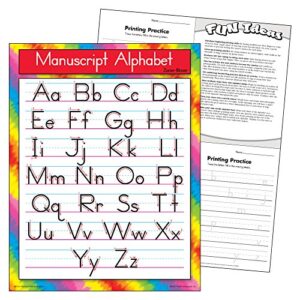 TREND enterprises, Inc. Manuscript Alphabet Zaner-Bloser Learning Chart, 17" x 22"