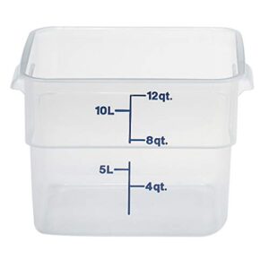 cambro (12sfspp190) 12 qt polypropylene food storage container – camsquare®