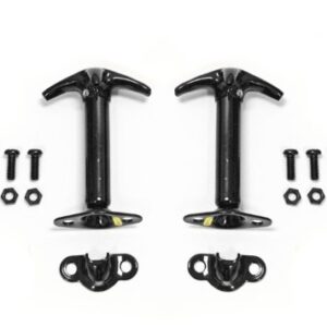 Smittybilt Hood Catch Set (Black) - 7601