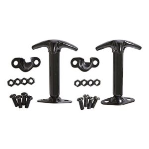 Smittybilt Hood Catch Set (Black) - 7601