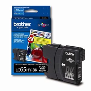 Brother LC65HYBK High-Yield -Ink Cartridge, 900 Page-Yield, Black