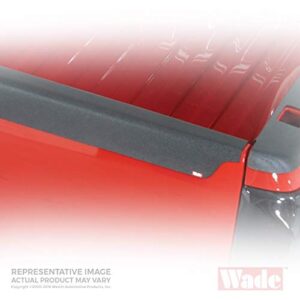 Wade 72-01168 Truck Bed Tailgate Cap Black Smooth Finish for 2007-2014 Silverado & Sierra 1500 2500HD 3500 (Non Stepside bed only)