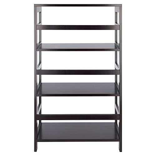 Winsome Wood Leo model name Shelving, Small, Espresso