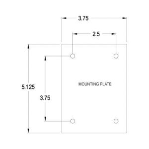 Global Industrial Oscillating Wall Mount Fan, 24" Diameter, 1/4HP, 7525CFM