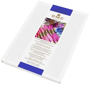 dmc colorcrd needlework threads 12-page printed color card