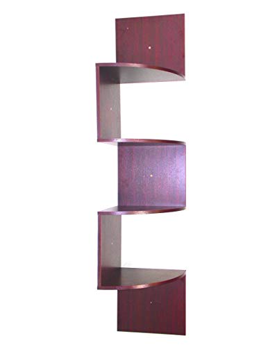 4D Concepts Hanging Corner Storage, Cherry