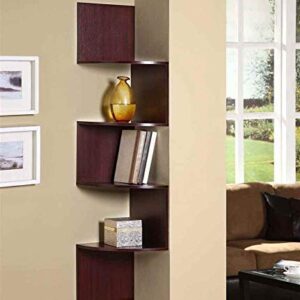 4D Concepts Hanging Corner Storage, Cherry