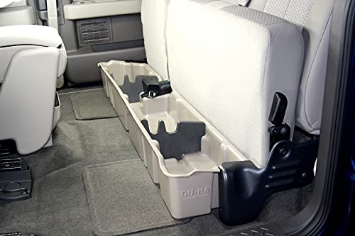 DU-HA Under Seat Storage Fits 09-14 Ford F-150 Supercab, Black, Part #20071
