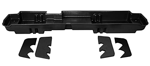 DU-HA Under Seat Storage Fits 03-16 Ford F-250 thru F-550 Super Duty Crew, Black, Part #20067