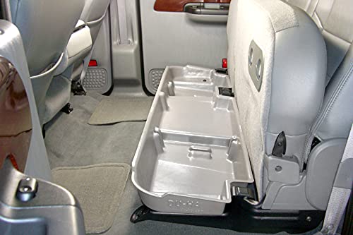 DU-HA Under Seat Storage Fits 03-16 Ford F-250 thru F-550 Super Duty Crew, Black, Part #20067