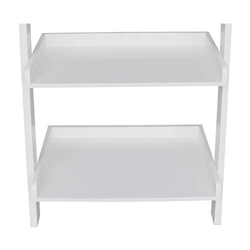 International Concepts 5 Tier Leaning Shelf, White