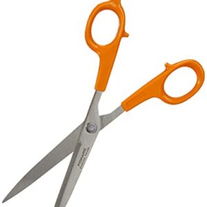 Fiskars 1003025 Scissors, 21cm, Orange